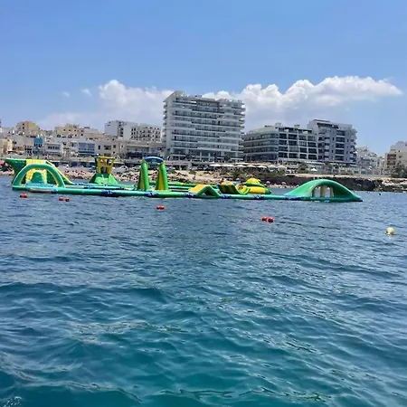 Spacious Bugibba Seafront 3br Free Parking Free Wifi Holiday home *
