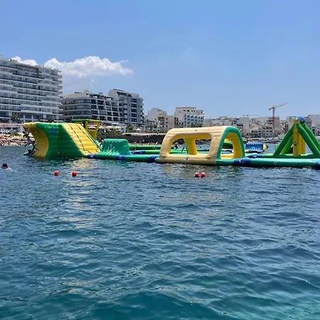 Σπίτι διακοπών Spacious Bugibba Seafront 3br Free Parking Free Wifi *
