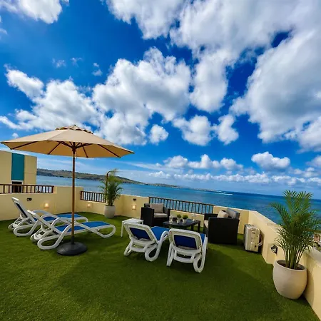 Spacious Bugibba Seafront 3br Free Parking Free Wifi Holiday home