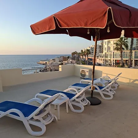 Spacious Bugibba Seafront 3br Free Parking Free Wifi Holiday home *