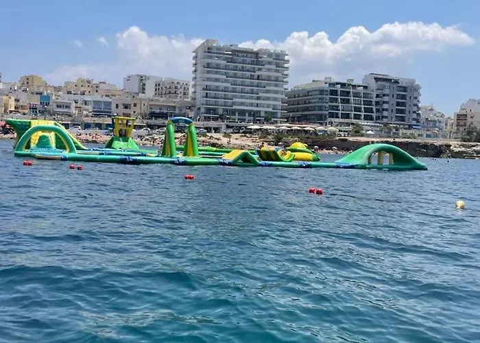 Spacious Bugibba Seafront 3br Free Parking Free Wifi Holiday home *